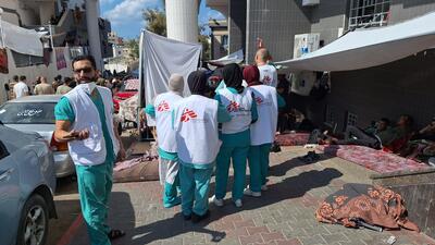 MSF Staff At al Shifa Hospital