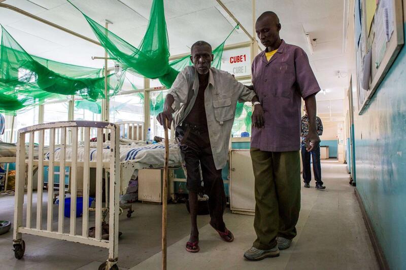 Homa Bay, Kenya: John, 56 years, was diagnosed with HIV in 2015 and has been taking antiretrovirals ever since