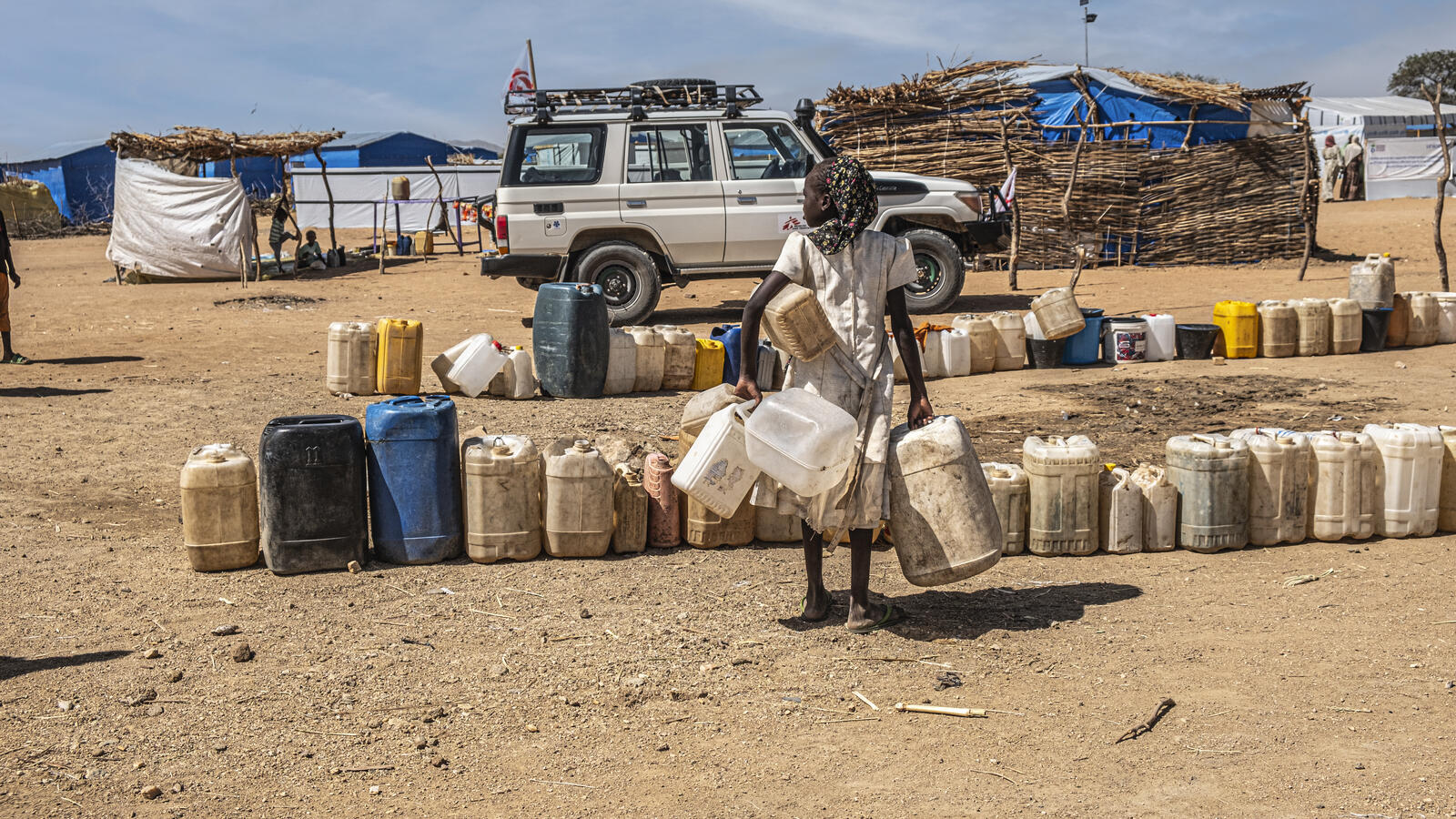 Water crisis in Metche camp for Sudanese refugees and returnees in Chad